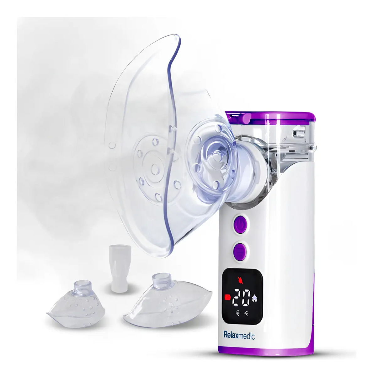 Inalador Nebulizador Aero Tech Portátil Tec. Mesh Relaxmedic