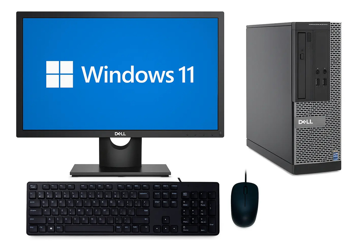 Cpu Monitor Dell Optiplex Core I5 4570 8gb 240gb Ssd Win 11