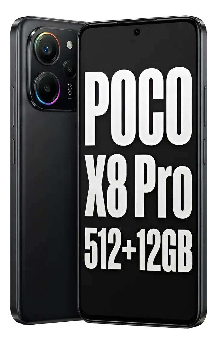 Xiaomi Poco X8 Pro 512gb 12gb Ram Lançamento 2026 Com Nfc