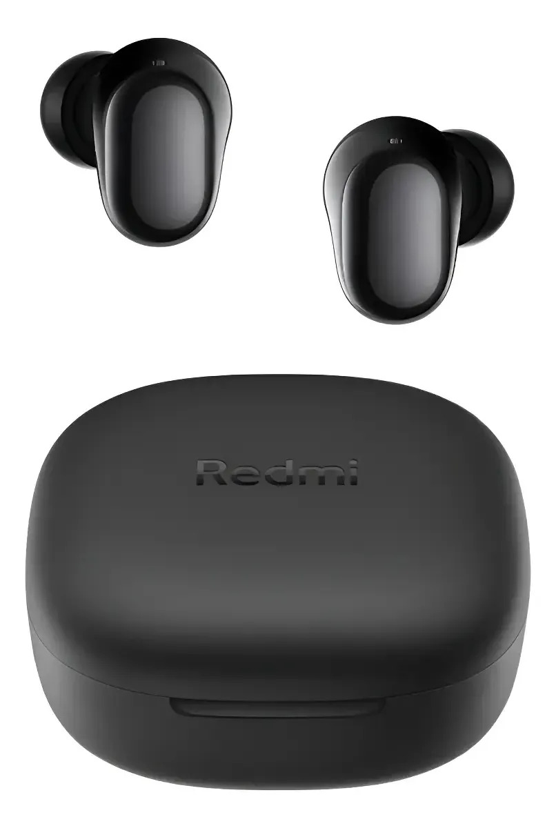 Fone de Ouvido Bluetooth Xiaomi Redmi Buds 6 Play M2420E1 Preto