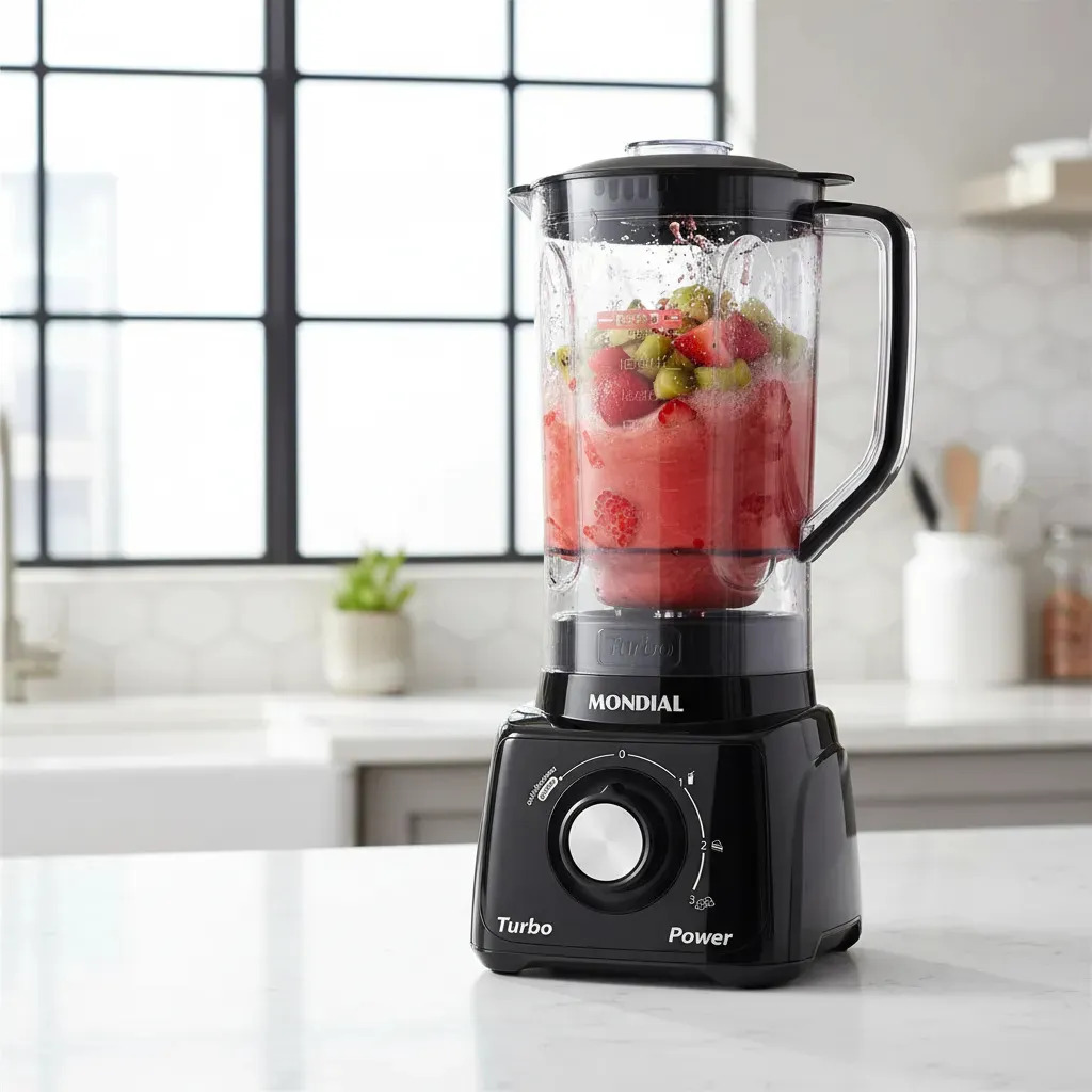 Liquidificador Turbo Power Mondial 550W - L-99 FB