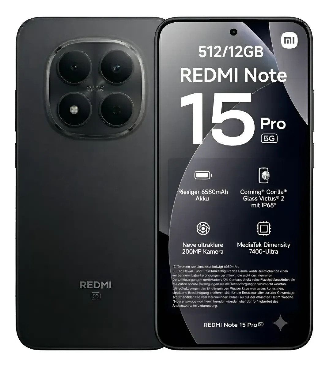 Xiaomi Redmi Note 15 Pro 5g 512gb 12gb Ram ( Global ) C/ Nfc