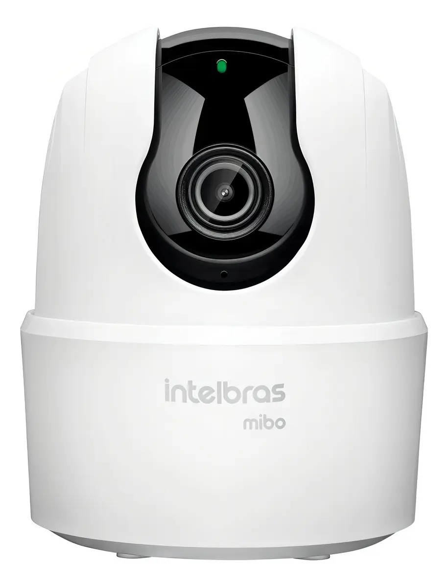 Câmera Inteligente Intelbras Ime 360 3mp Visão 360 Wi-fi Cor Branco