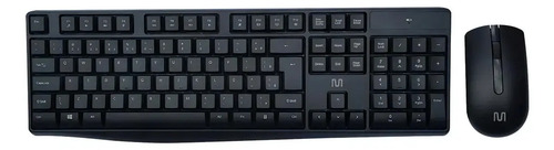 Kit Teclado e Mouse Sem Fio Slim Multilaser - Design Elegante e Silencioso - TC270