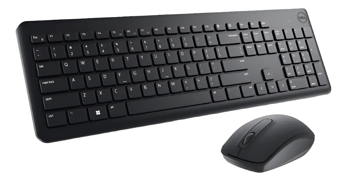 Kit Teclado E Mouse Sem Fio Dell Km3322w - Abnt2 - 1000dpi