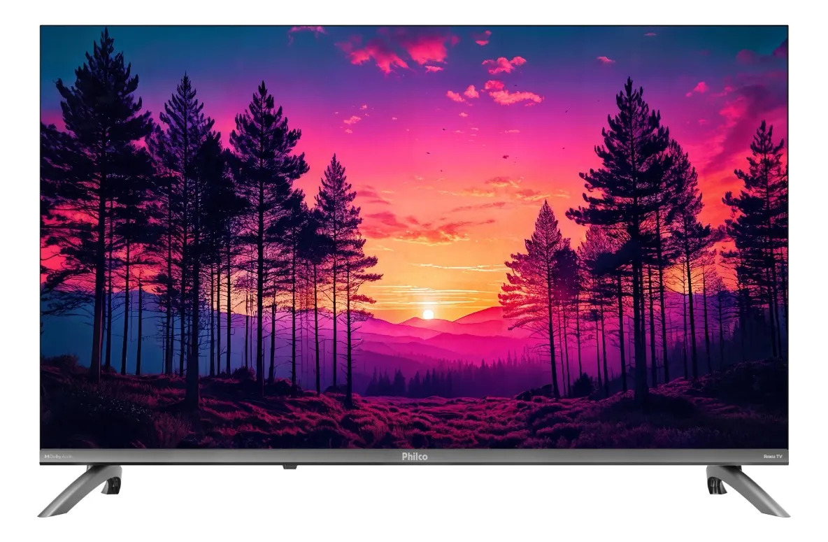 Smart Tv 32 Philco Roku Tv Dolby Áudio Hdr10 P32crb