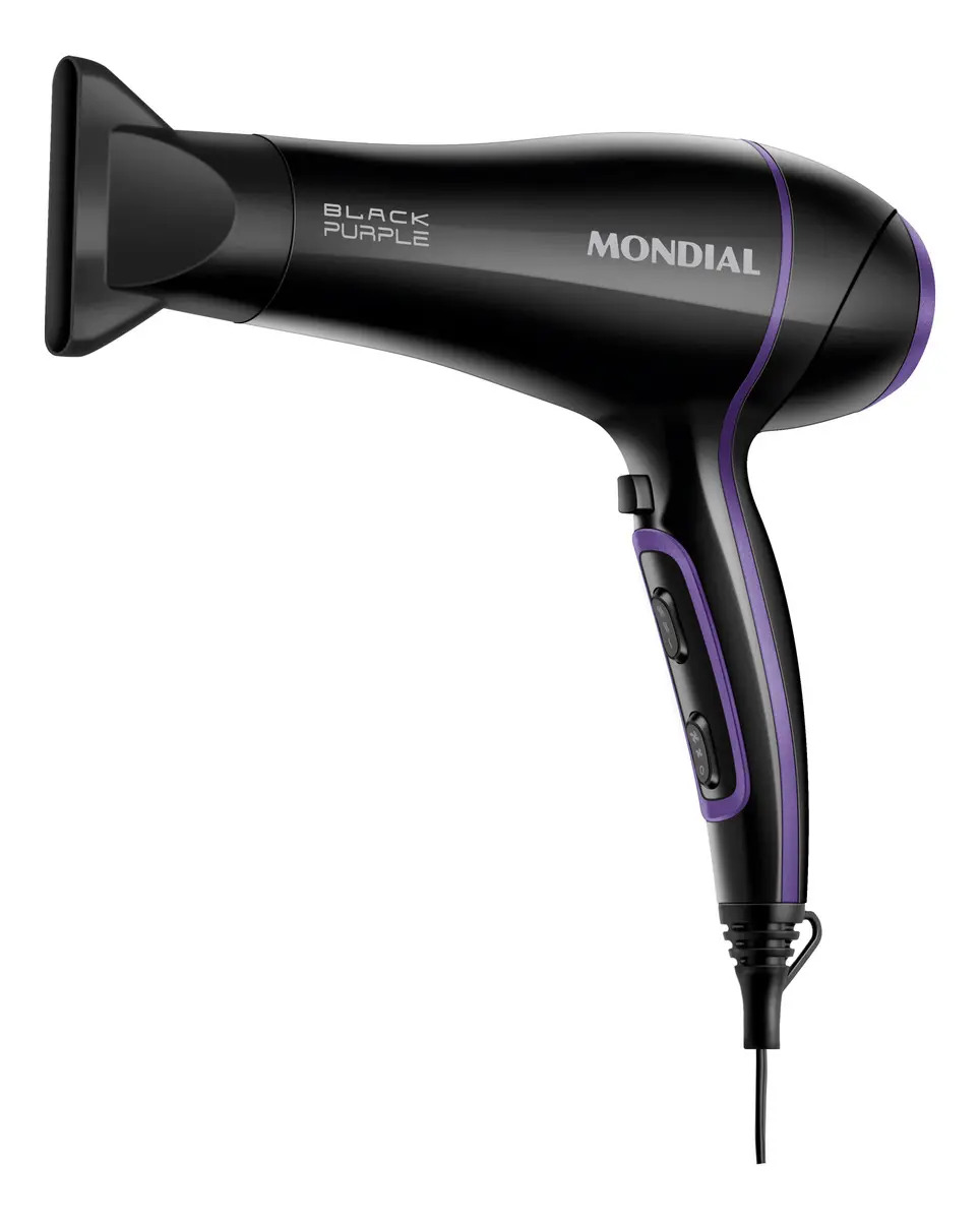 Secador de Cabelos Mondial Preto 2000W SCN-01