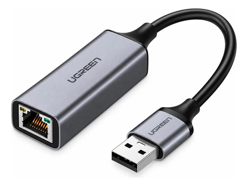 Adaptador Usb Rj45 Ugreen Ethernet Gigabit 1000mbps Cm209