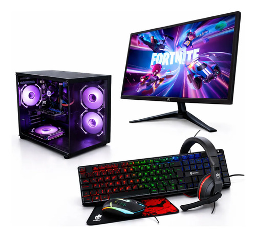 Pc Gamer Ryzen 7 5700g Completo 16gb Ssd Monitor Gamer Wifi