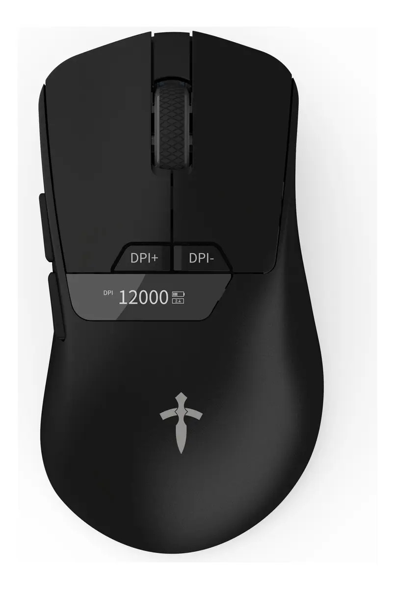 Mouse Gamer Titorion Sem Fio Com Sensor Pixart 3311 E 12000 Dpi