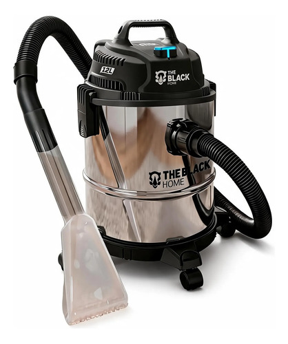 Aspirador Pó Água Inox Turbo 1200w 12 Litros + Bico Extrator