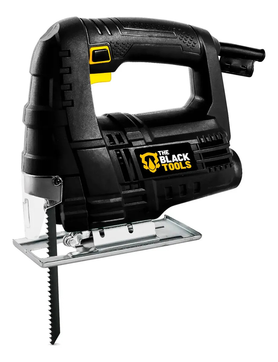 Serra Tico Tico Profissional 500w 3000 Gpm Lâmina E Protetor Bst500 The Black Tools