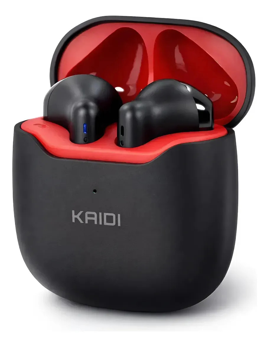 Fone De Ouvido Sem Fio Kaidi Kd771 Bluetooth 5.1 Cor Preto